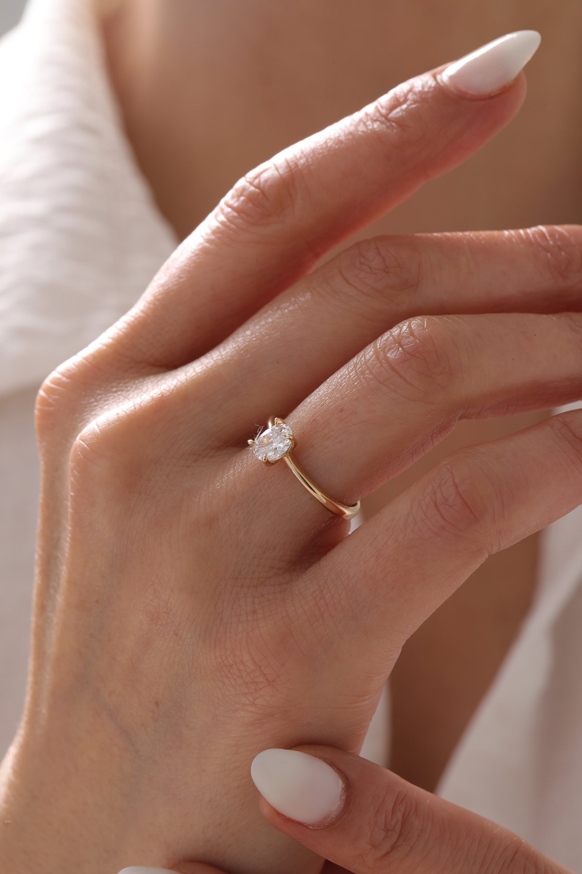 Oval Tektaş Yüzük - Yavuz Kuyumculuk (1)