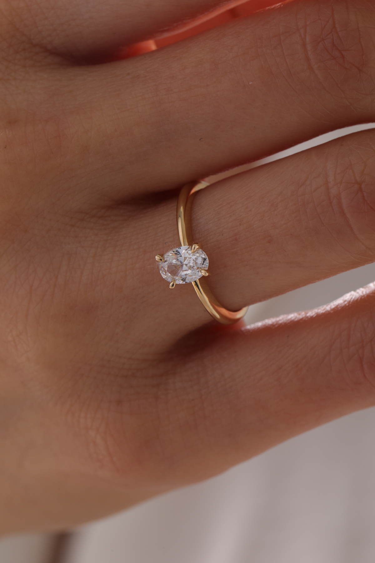 Oval Tektaş Yüzük - Yavuz Kuyumculuk (2)