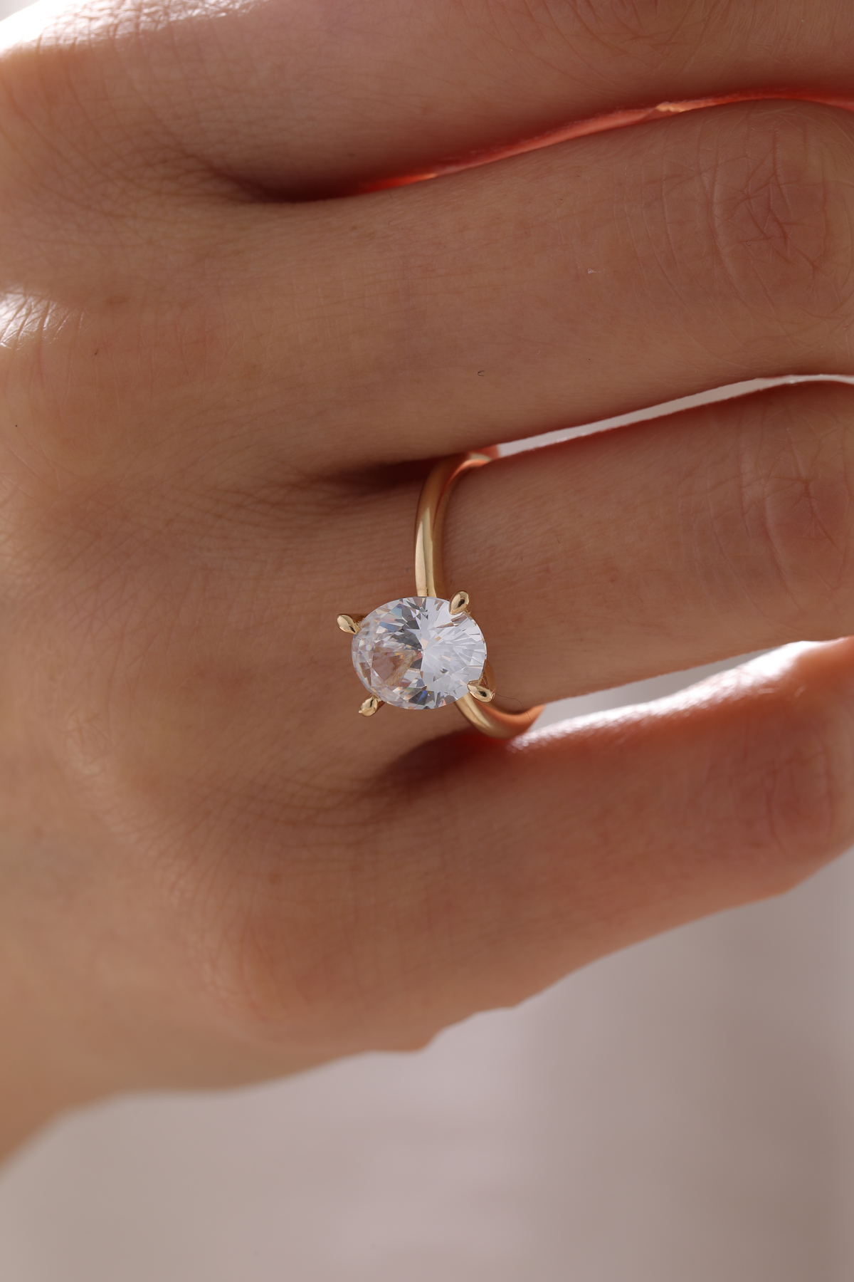 Oval Tektaş Yüzük - Yavuz Kuyumculuk (1)