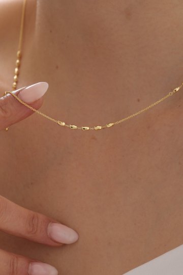 Parçalı Silindir Kolye - 3