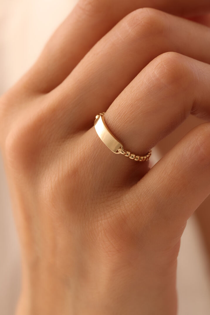 Plaka Yüzük - Yavuz Kuyumculuk