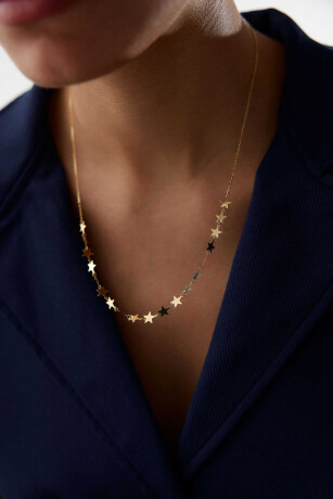 Pul Yıldızlı Kolye - 3