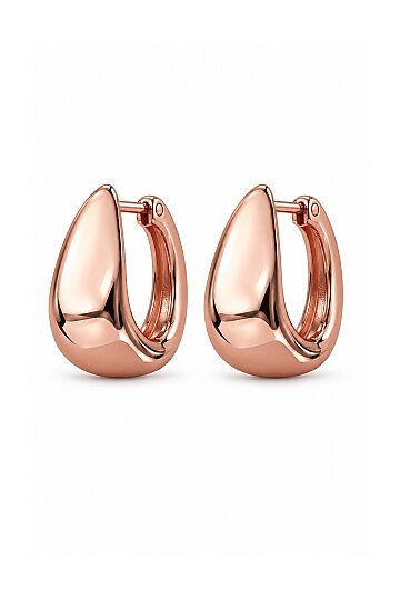 Rose Gold Bombe Küpe - 1