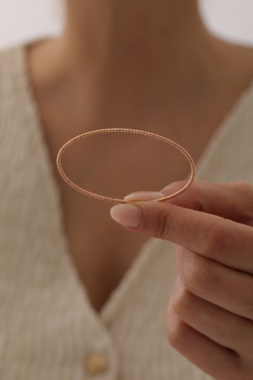 Rose Gold Dorika Toplu Kelepçe - 3