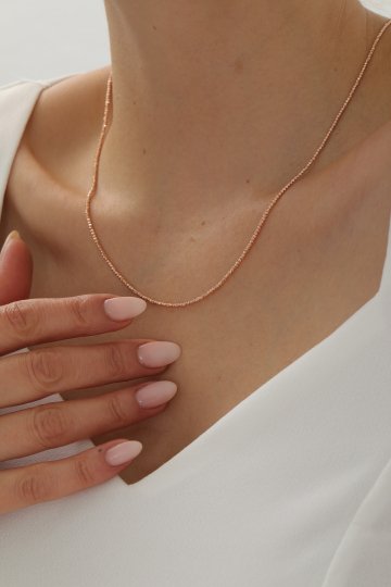 Rose Gold Dorika Zincir - 1