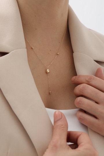 Sallantılı Damla Kolye - 3