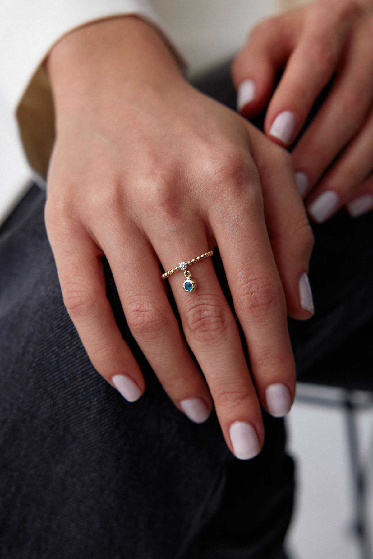 Sallantılı Göz Yüzük - Yavuz Kuyumculuk (1)