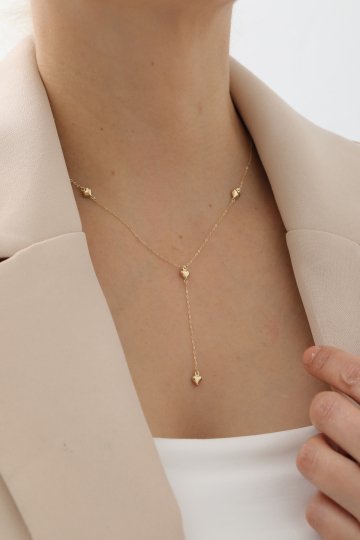 Sallantılı Kalp Kolye - 3