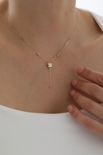 Sallantılı Modern Kolye - 1