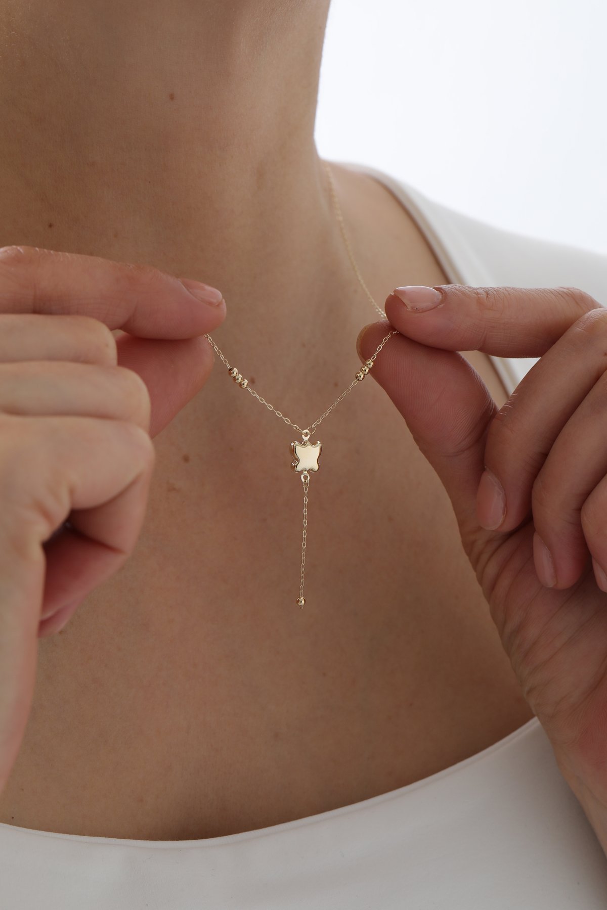 Sallantılı Modern Kolye - Yavuz Kuyumculuk (3)