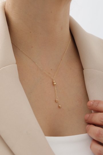 Sallantılı Top Kolye - 3