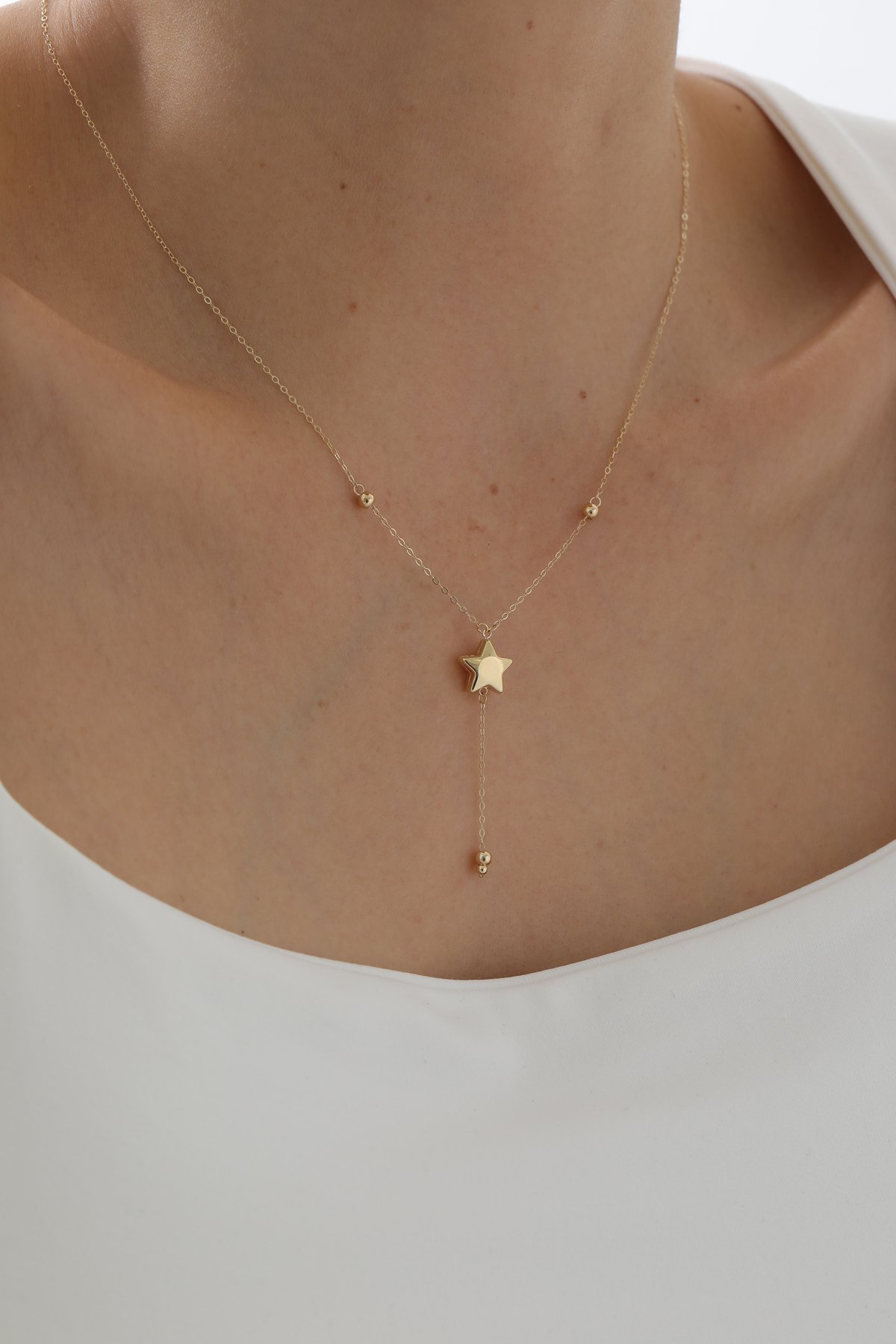 Sallantılı Yıldız Kolye - Yavuz Kuyumculuk (3)