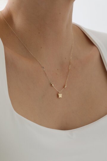 Şans Dokunuşu Yonca Kolye - 1