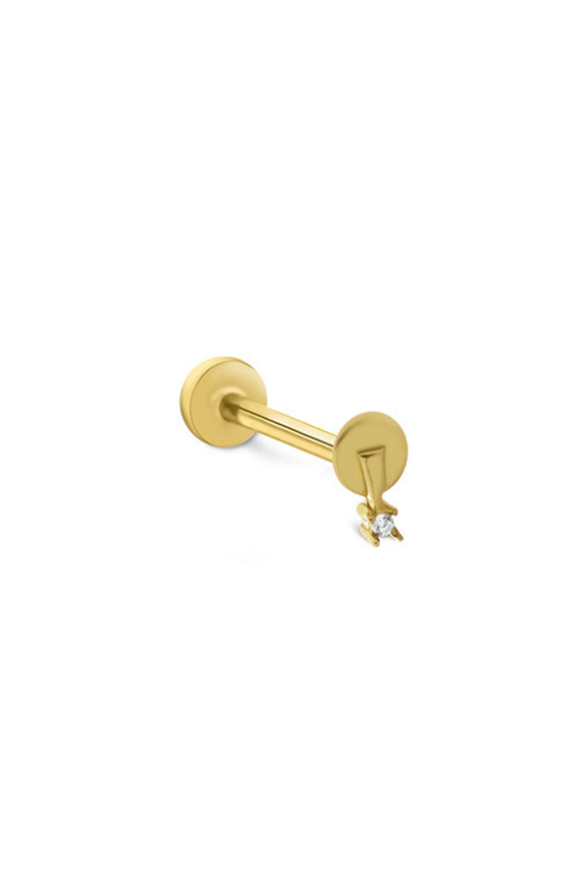 Sarkıt Tek Taş Tragus Piercing - Yavuz Kuyumculuk (1)