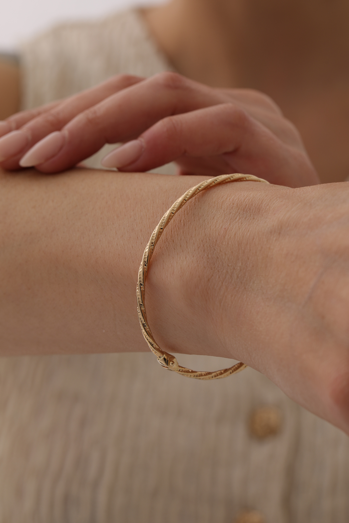 Sarmal Kalemli Kelepçe - Yavuz Kuyumculuk (1)