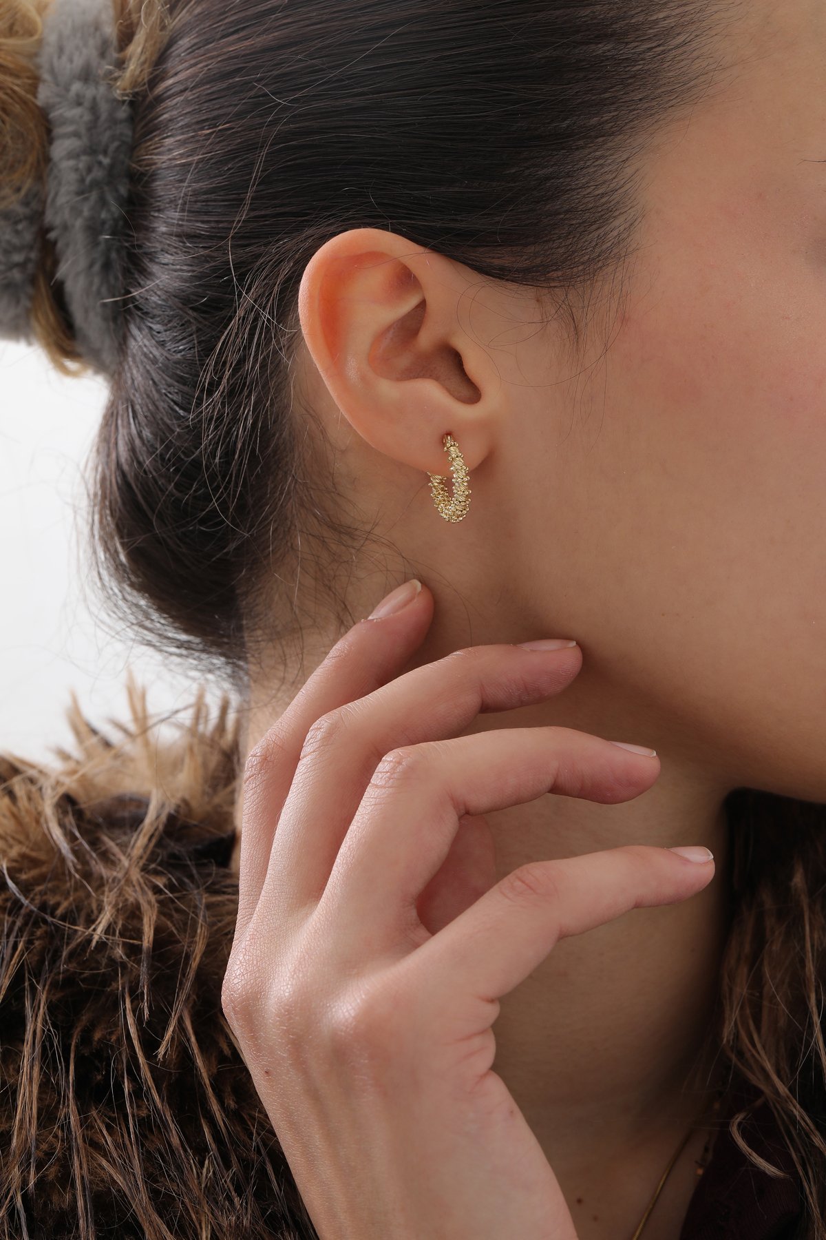 Sarmaşık Halka Küpe - Yavuz Kuyumculuk