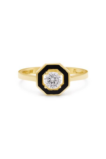 Sekizgen Mineli Baget Yüzük - 2