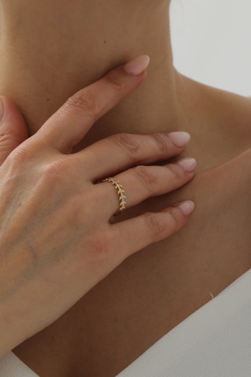 Sezar Yaprak Yüzük - 1