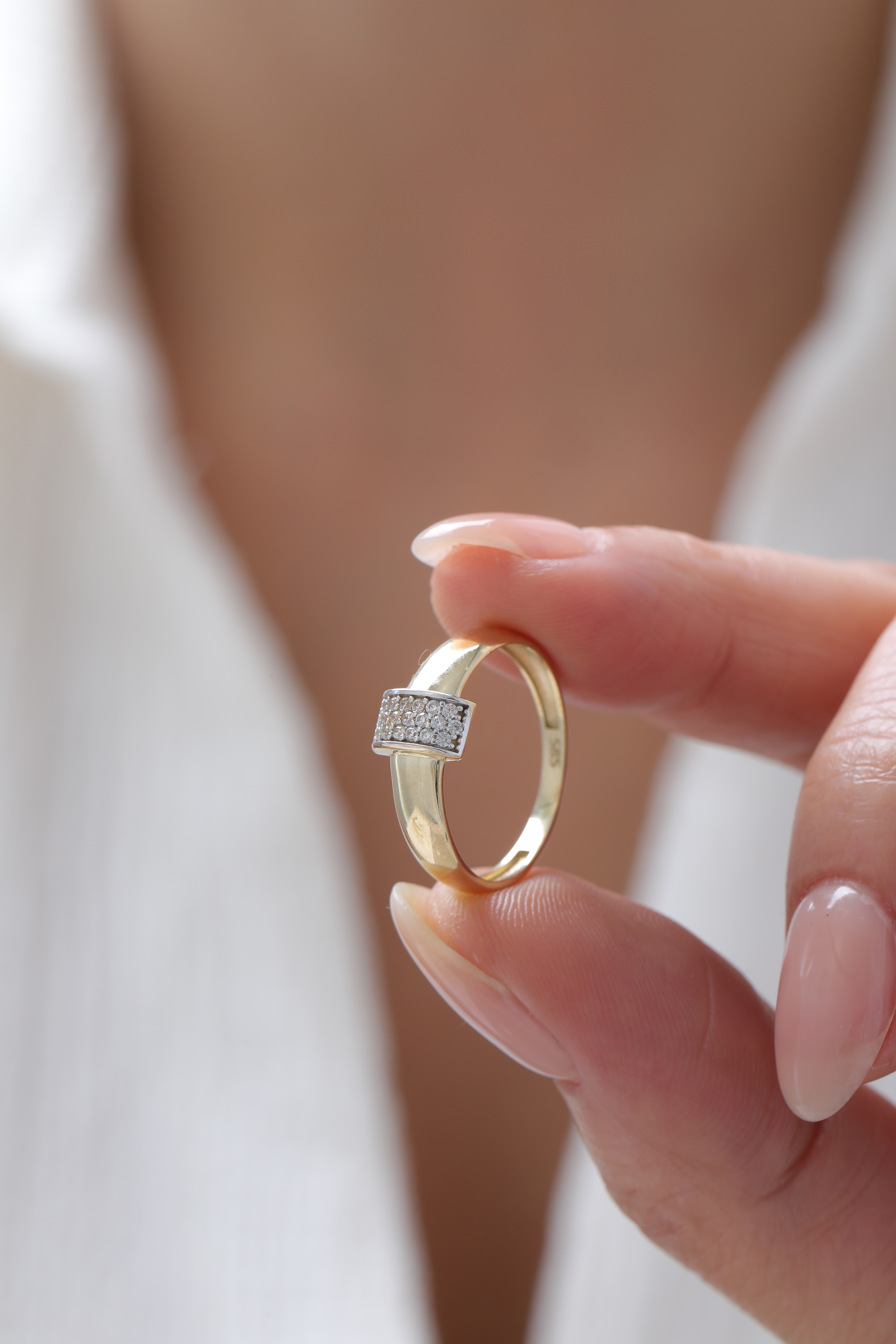 Silindir Taşlı Düz Yüzük - Yavuz Kuyumculuk (3)