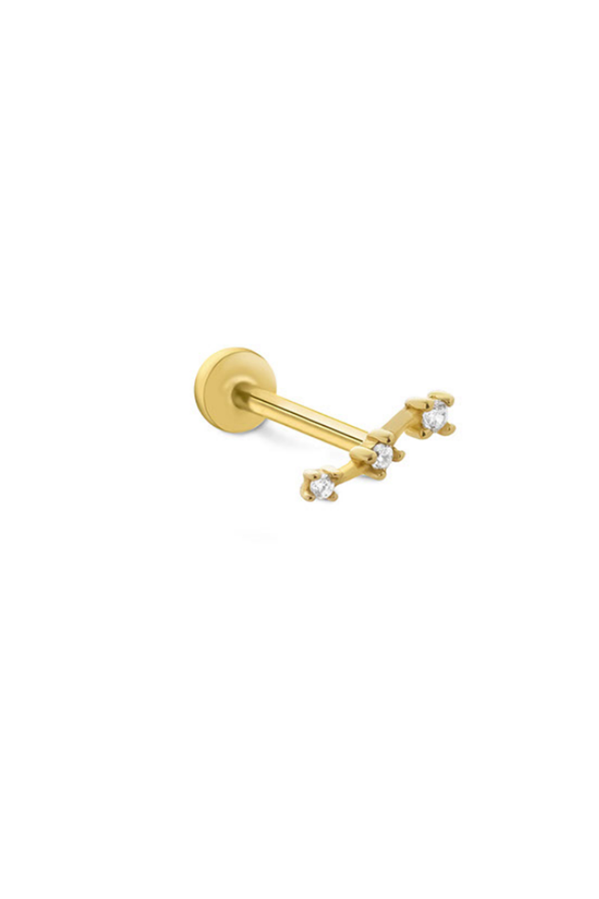 Sıra Taşlı Tragus Piercing - Yavuz Kuyumculuk (1)