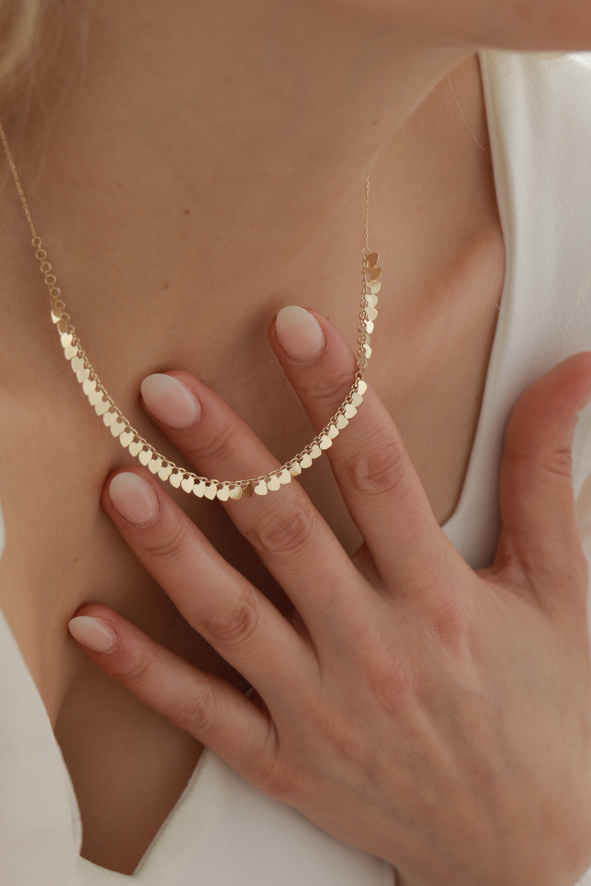 Sıralı Kalp Kolye - Yavuz Kuyumculuk (2)