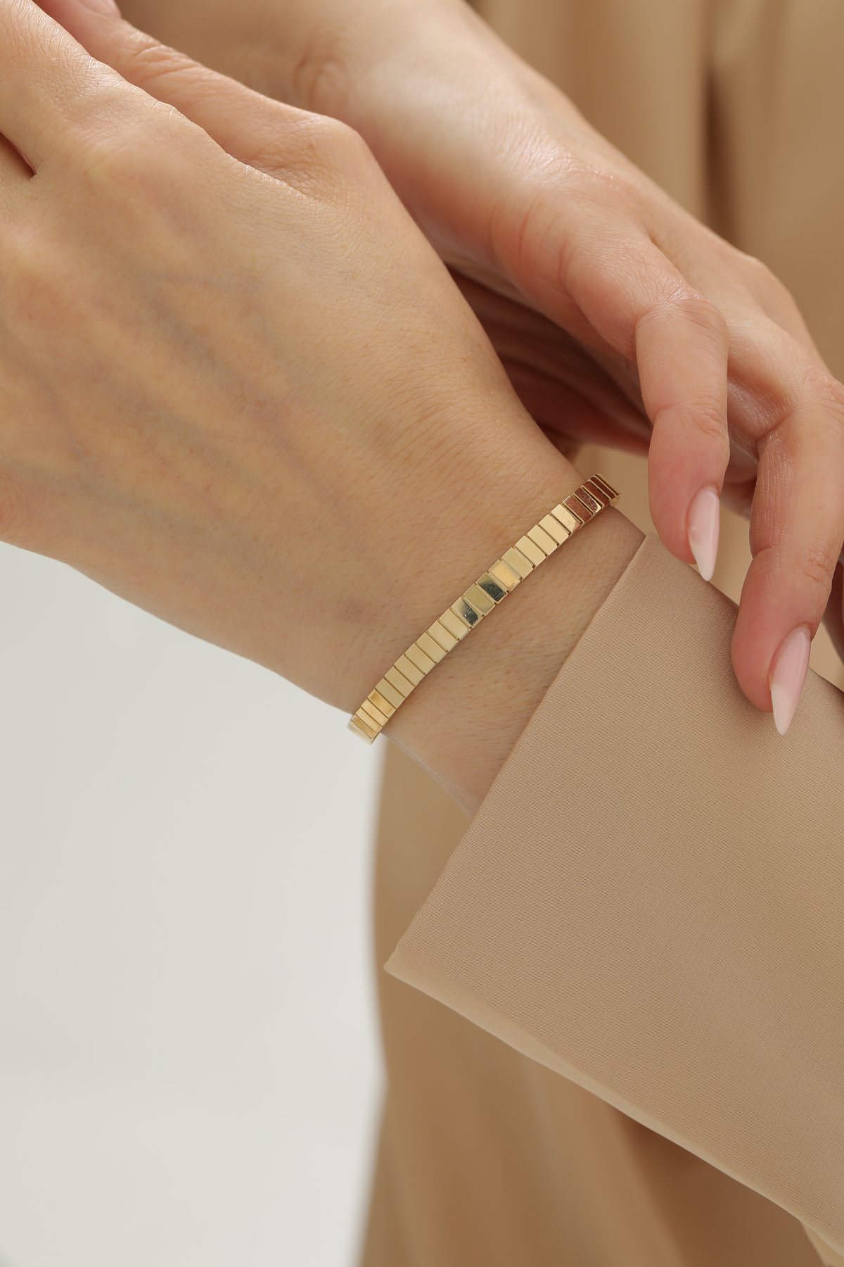 Sıralı Külçe Bileklik - Yavuz Kuyumculuk (1)