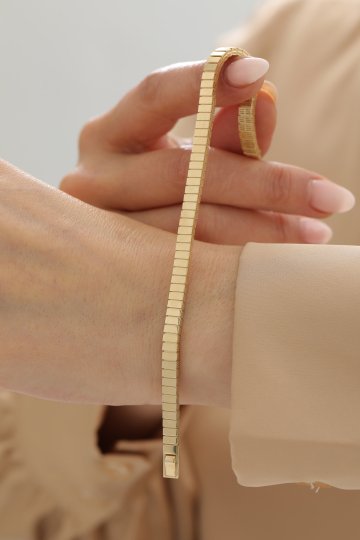 Sıralı Külçe Bileklik - 3