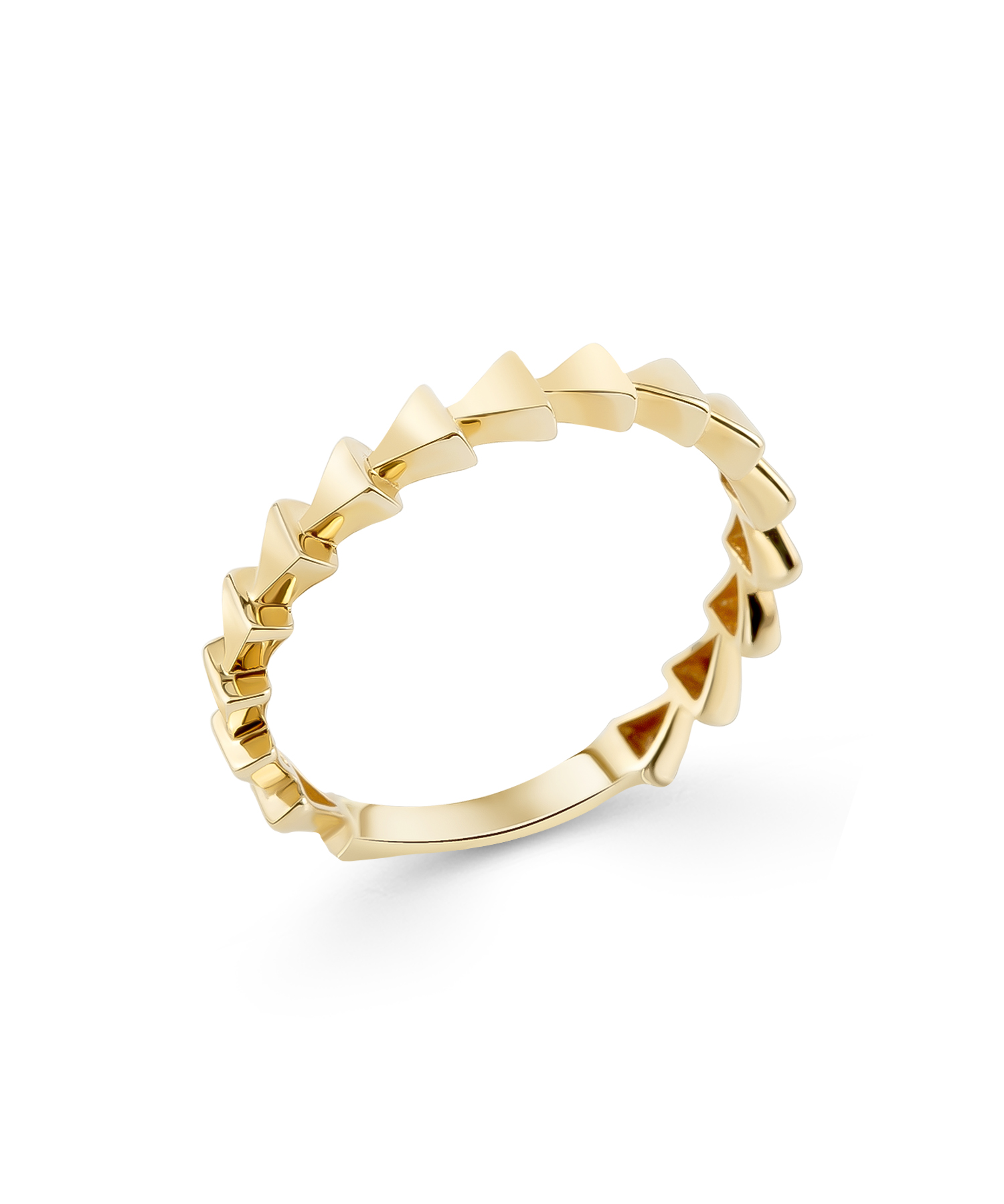 Sıralı Üçgen Yüzük - Yavuz Kuyumculuk (2)