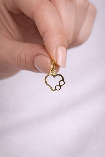 Sonsuzluk Kalp Kolye Ucu - 1