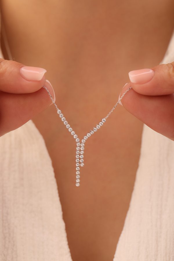 Suyolu Sarkıt Kolye - Yavuz Kuyumculuk