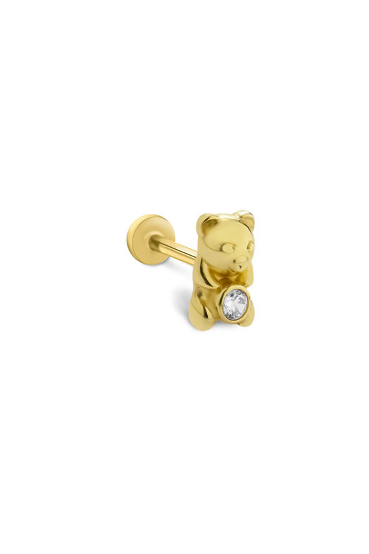 Taşlı Ayıcık Tragus Piercing - Yavuz Kuyumculuk (1)