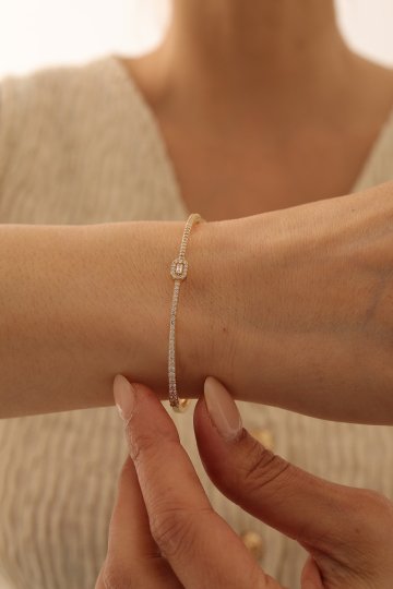 Taşlı Baget Kelepçe - 1