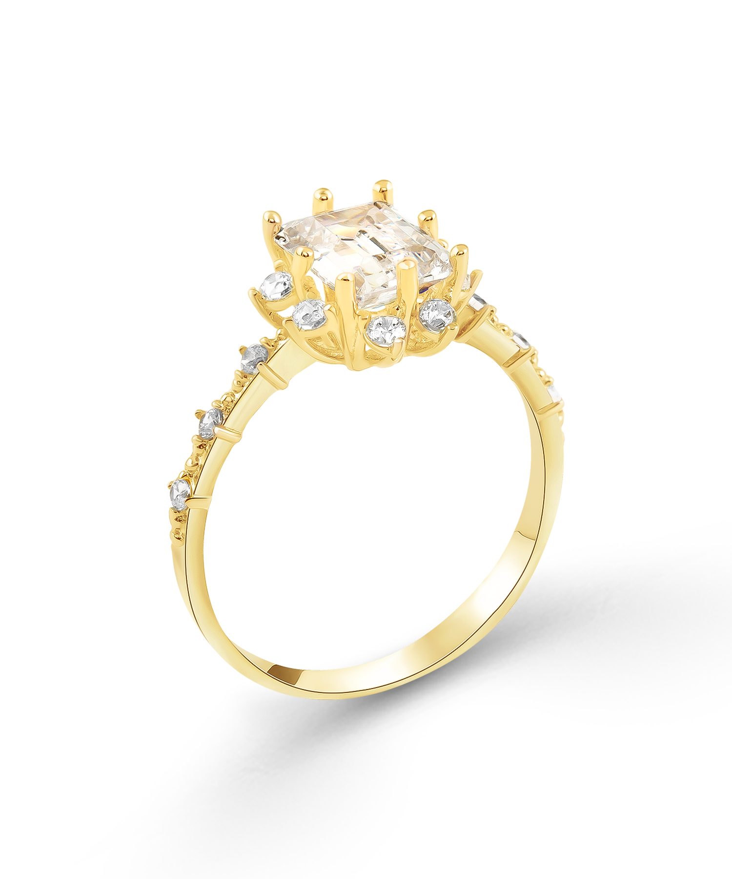 Taşlı Baget Yüzük - Yavuz Kuyumculuk (2)