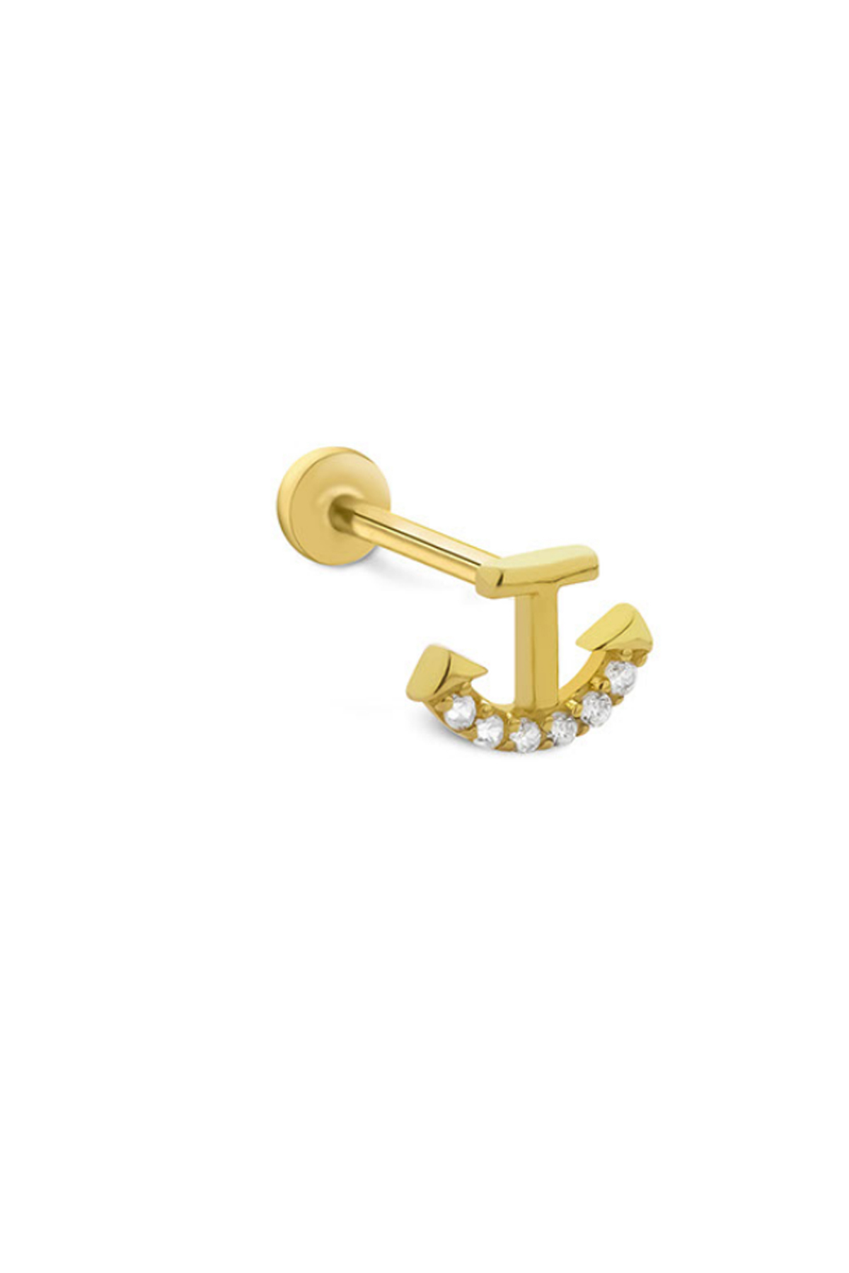 Taşlı Çapa Tragus Piercing - Yavuz Kuyumculuk (1)
