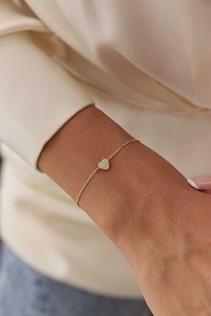 Taşlı Kalp Bileklik Üçlü - 3