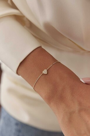 Taşlı Kalp Bileklik Üçlü - 4