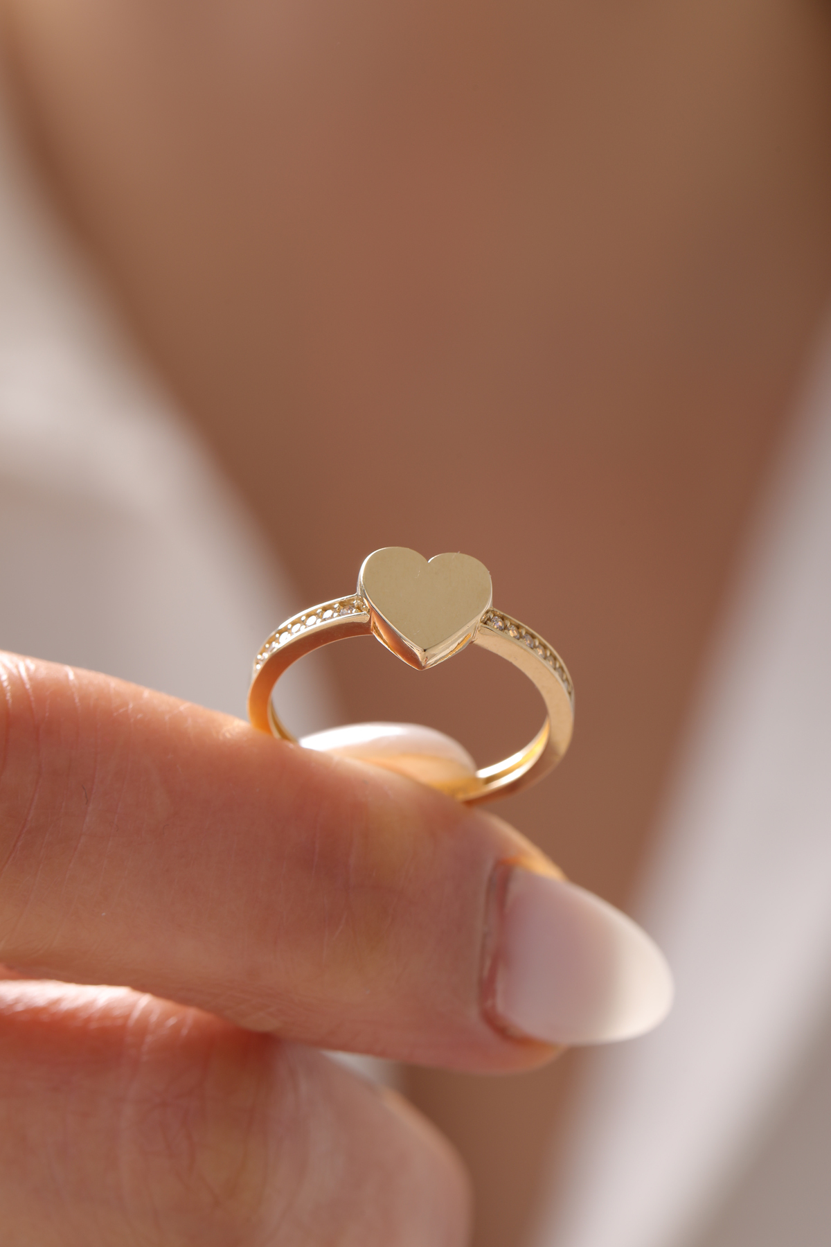 Taşlı Kalp Yüzük - Yavuz Kuyumculuk (3)