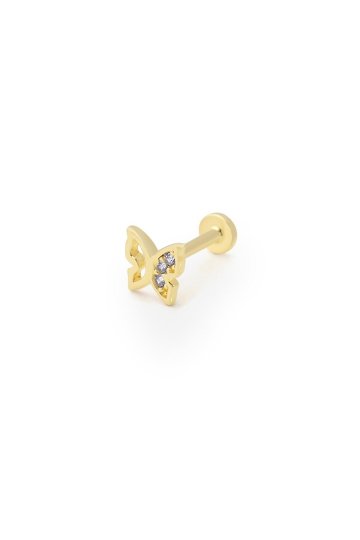 Taşlı Kelebek Piercing - 2