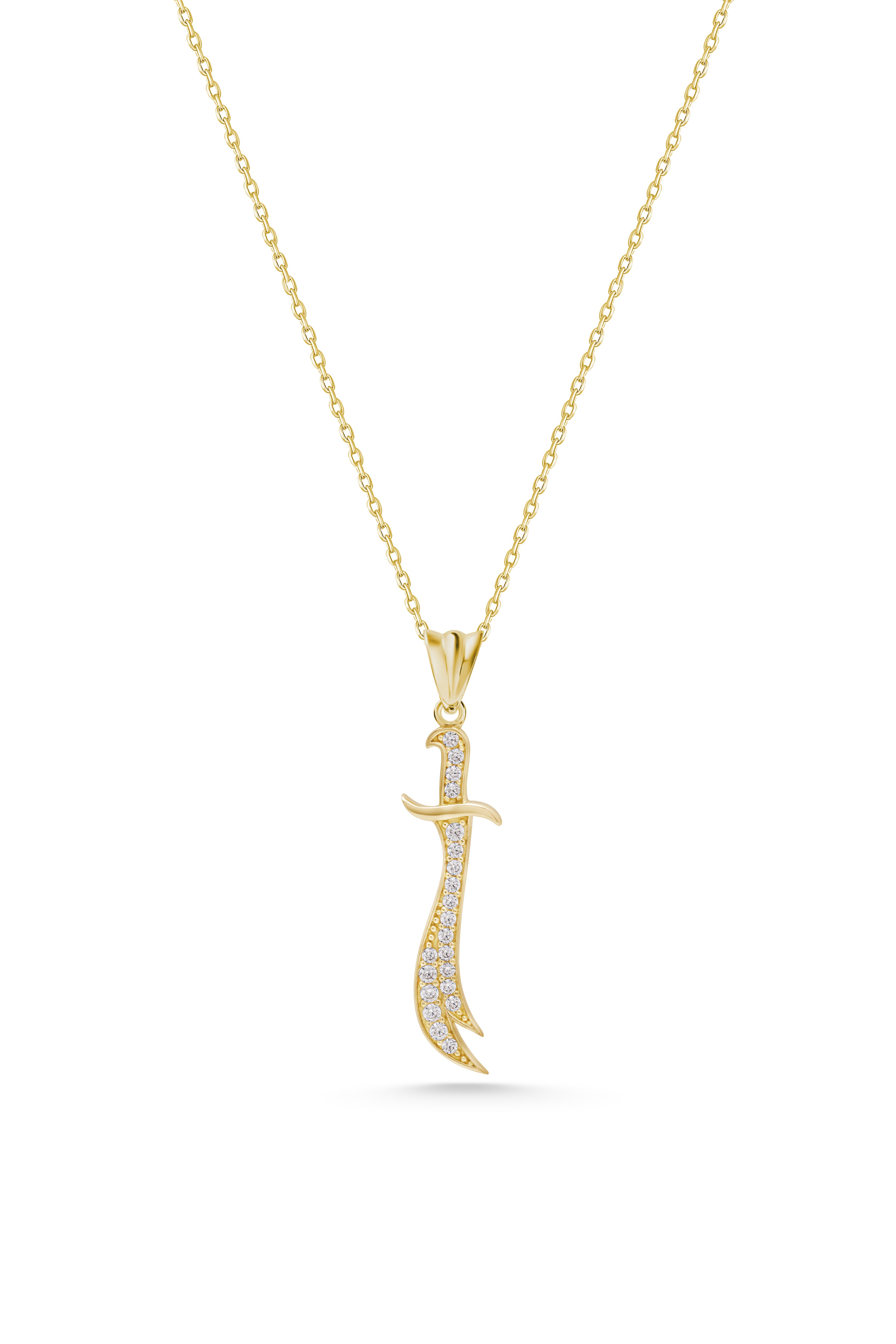 Taşlı Kılıç Kolye - Yavuz Kuyumculuk (2)