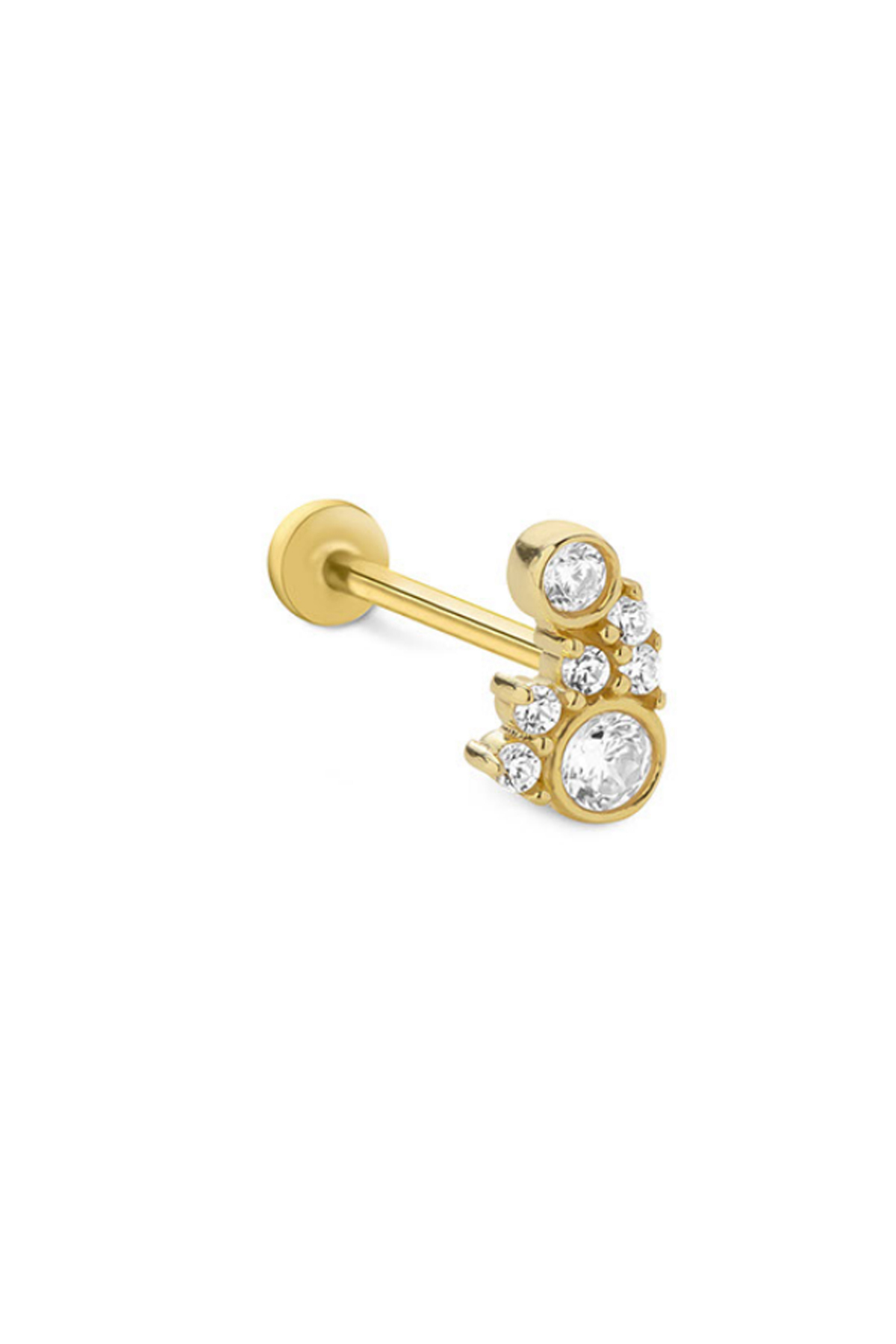 Taşlı Küme Tragus Piercing - Yavuz Kuyumculuk (1)
