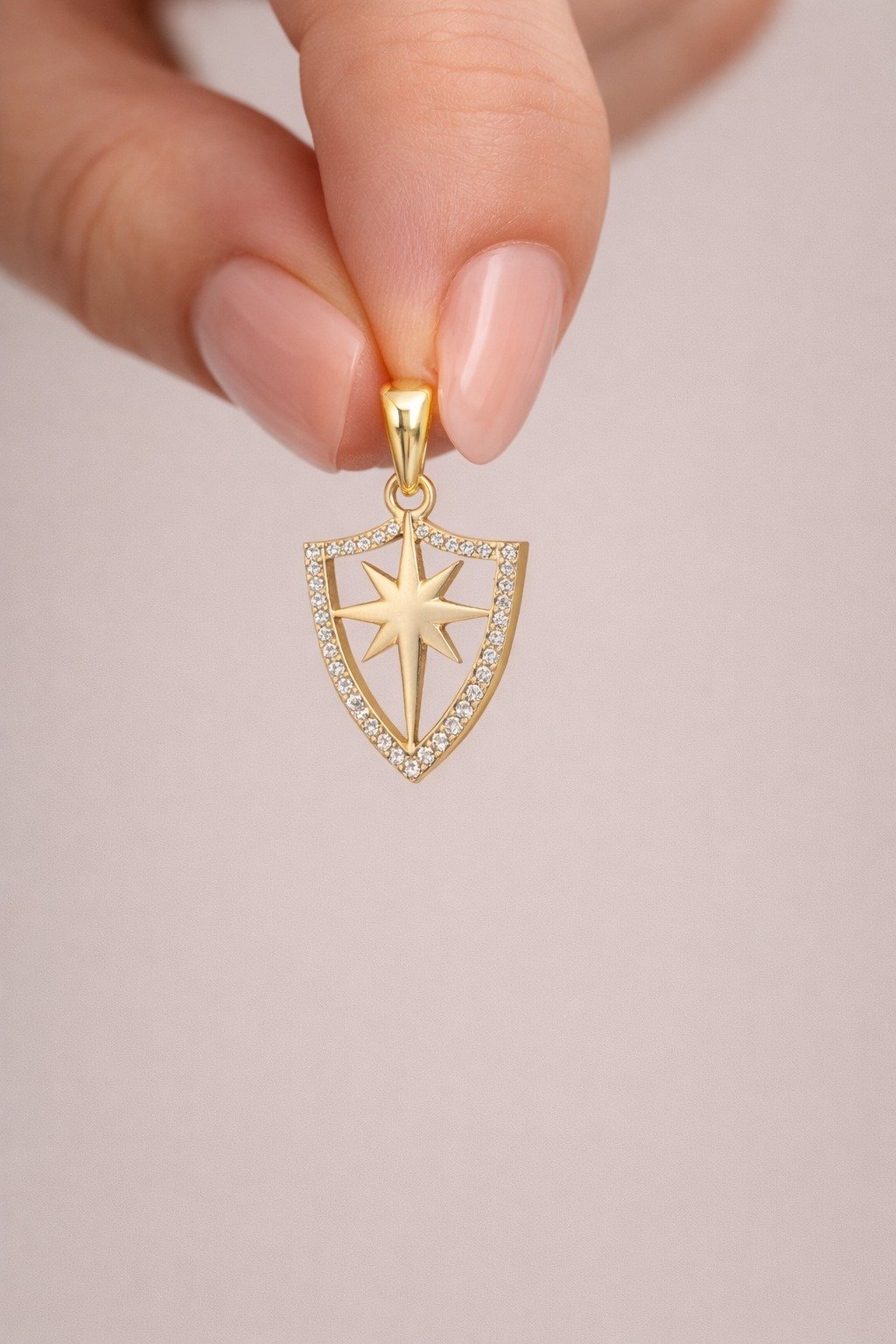 Taşlı Kutup Yıldızı Kolye Ucu - Yavuz Kuyumculuk (1)