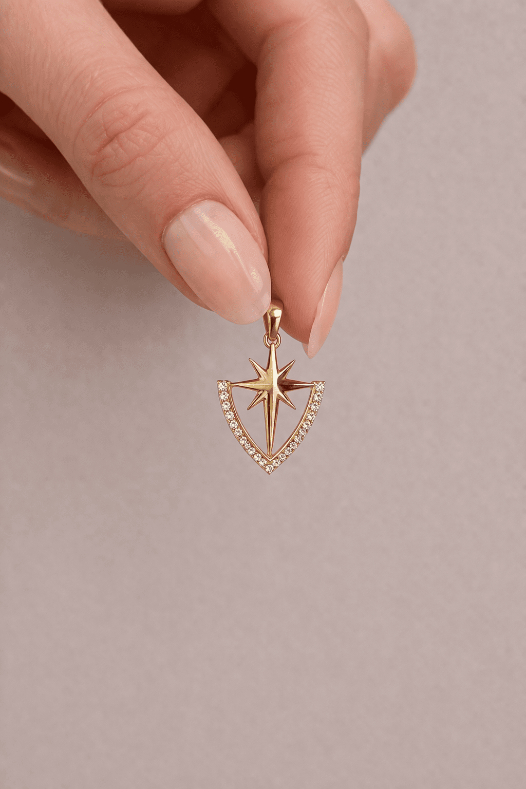 Taşlı Kutup Yıldızı Kolye Ucu - Yavuz Kuyumculuk (1)