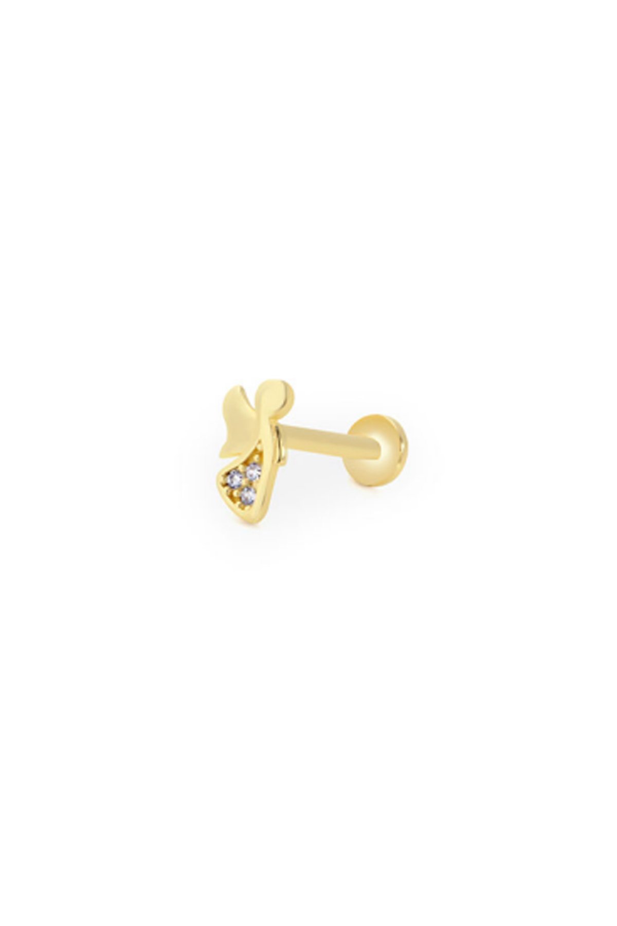 Taşlı Melek Tragus Piercing - Yavuz Kuyumculuk (1)