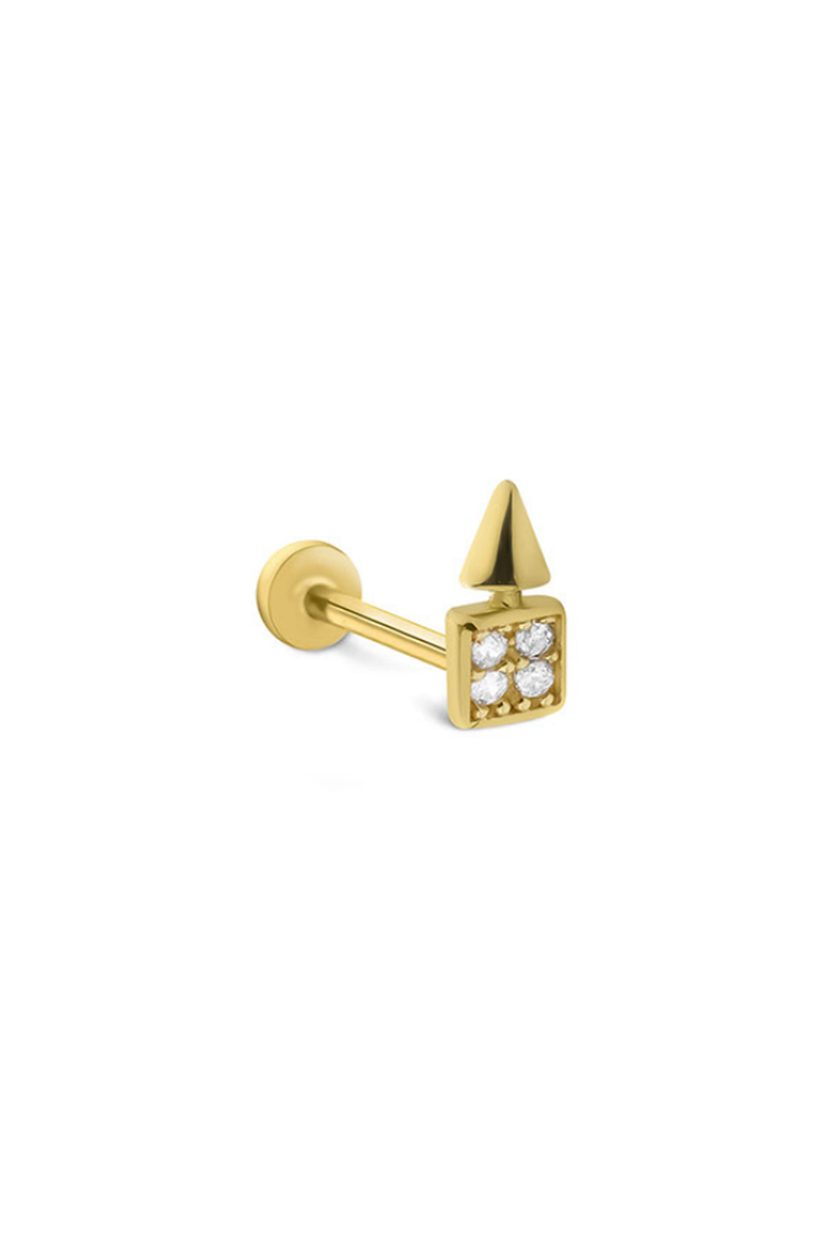 Taşlı Ok Tragus Piercing - Yavuz Kuyumculuk (1)