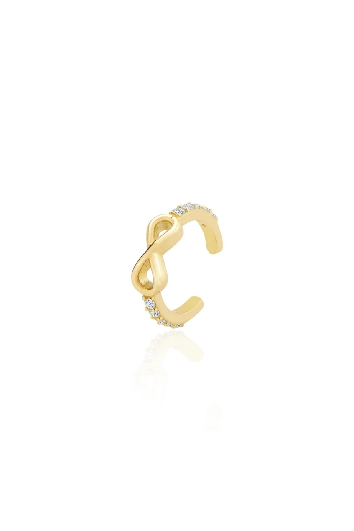 Taşlı Sonsuzluk Earcuff - Yavuz Kuyumculuk (1)