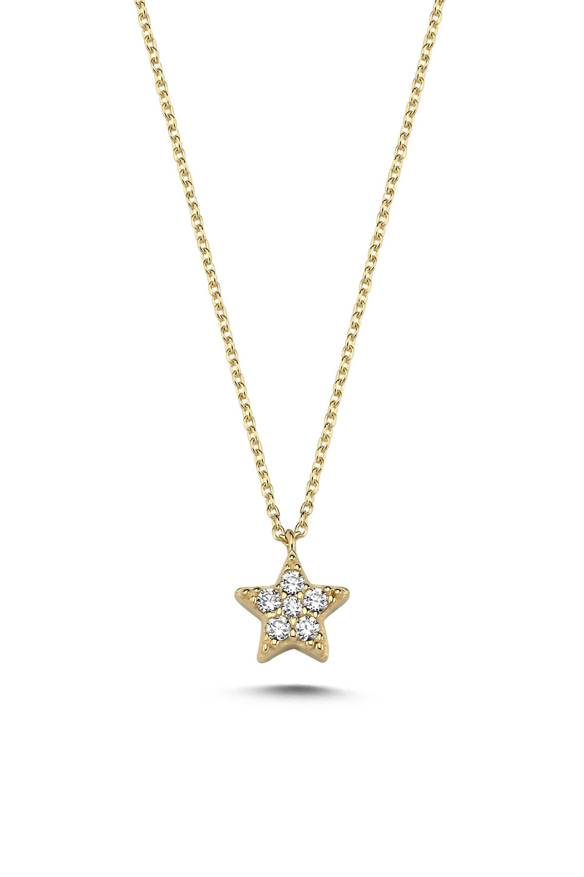 Taşlı Yıldız Kolye - Yavuz Kuyumculuk (1)