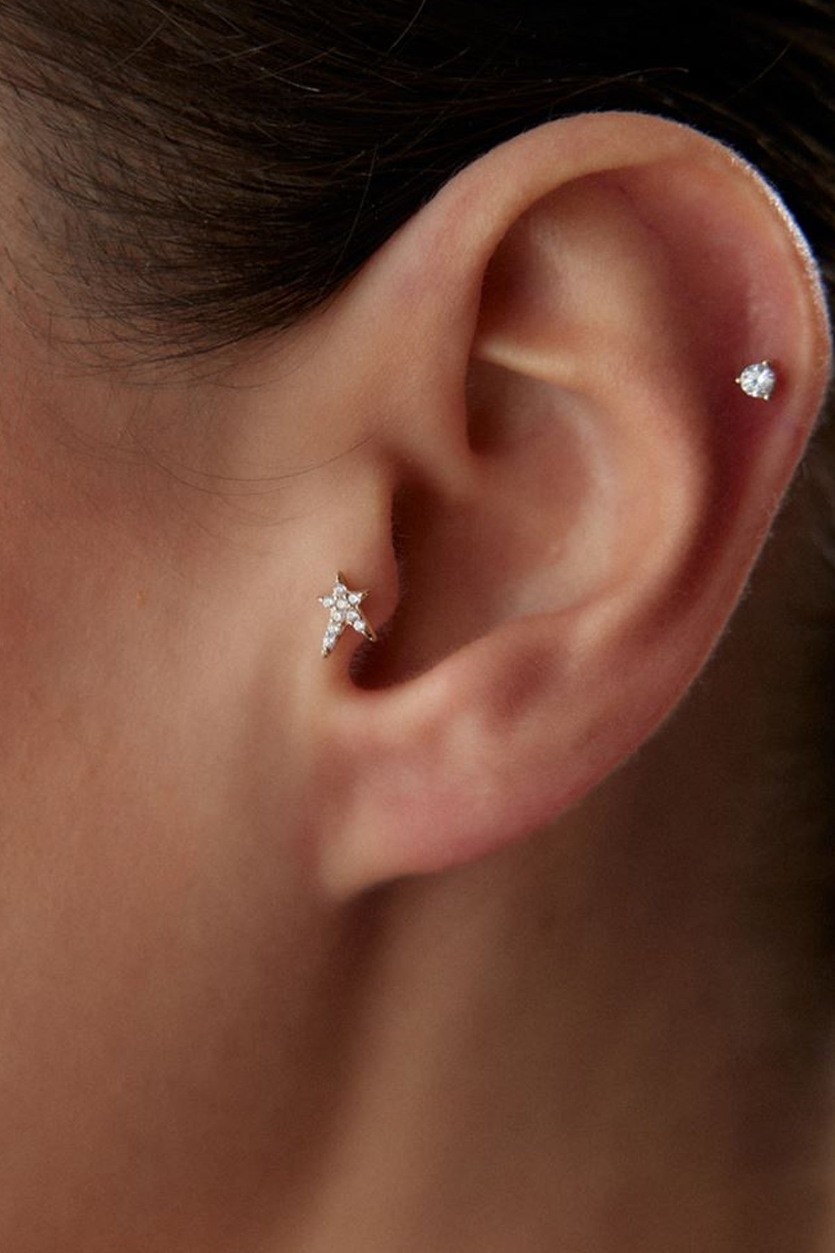 Taşlı Yıldız Piercing - Yavuz Kuyumculuk (1)