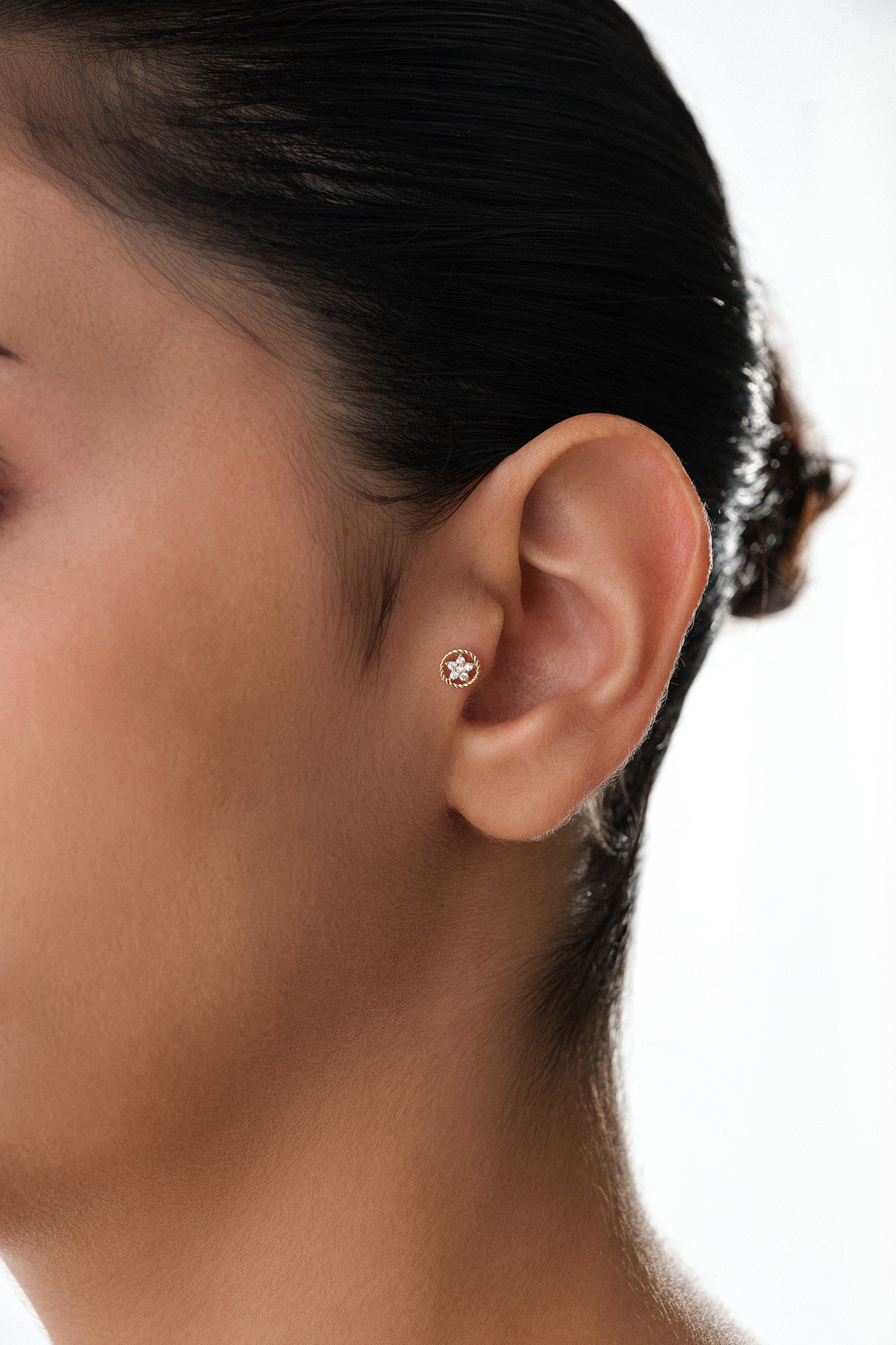 Taşlı Yıldız Tragus Piercing - Yavuz Kuyumculuk (2)