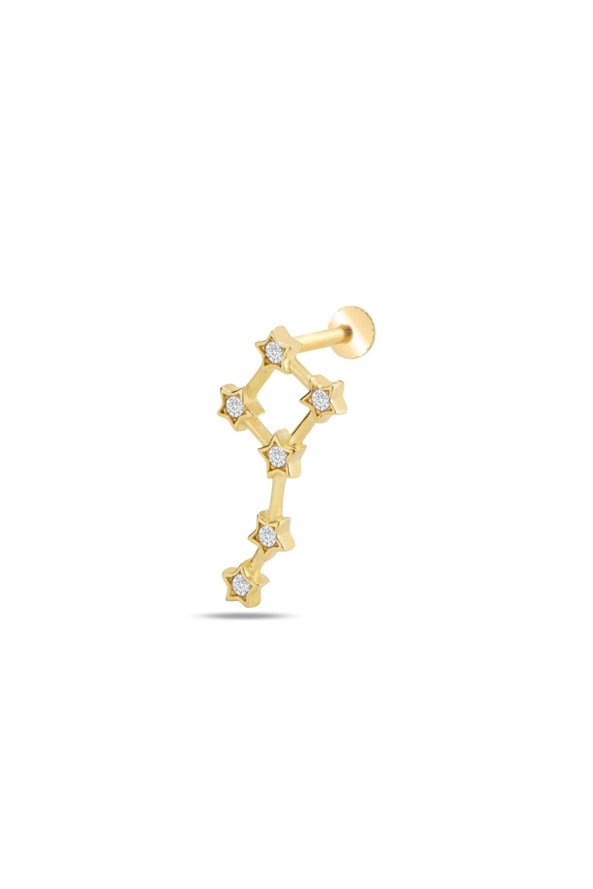 Taşlı Yıldız Tragus Piercing - Yavuz Kuyumculuk (1)