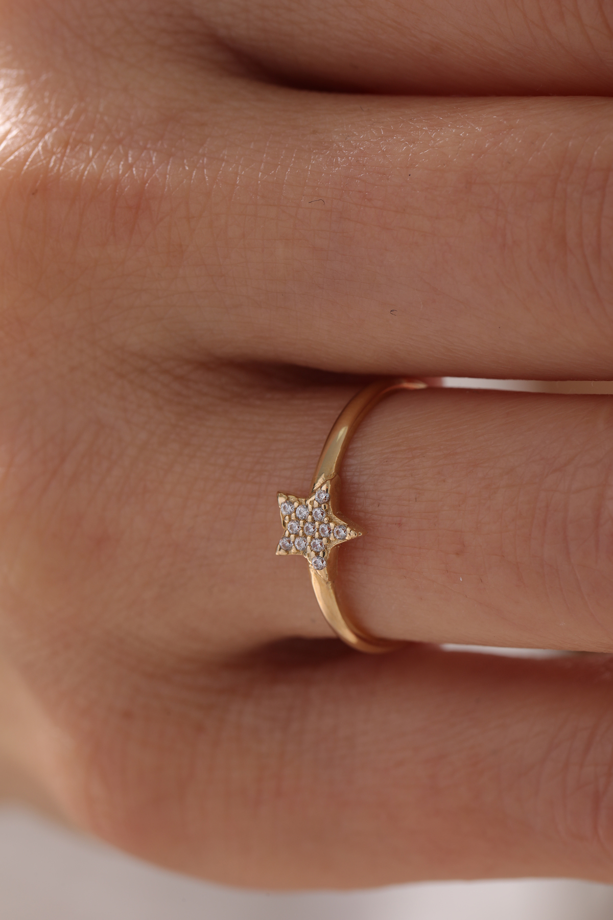 Taşlı Yıldız Yüzük - Yavuz Kuyumculuk (2)